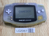 LG2067 Plz Read Item Condi GameBoy Advance Milky Blue Game Boy Console Japan