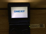 LG2457 No Battery GameBoy Advance SP Azurite Blue Game Boy Console Japan