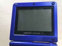 LG2457 No Battery GameBoy Advance SP Azurite Blue Game Boy Console Japan