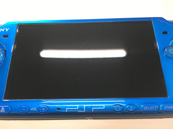 GD6837 Plz Read Item Condi PSP-3000 VIBRANT BLUE SONY PSP