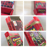 TMNT Turtles Mutant Warriors BOXED SNES Super Famicom Japan - UE6173