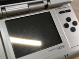 LG2168 Plz Read Item Condi Nintendo DS Platinum Silver Console Japan
