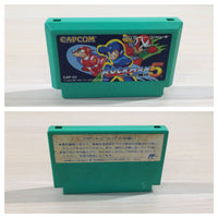 UE4593 Rockman 5 Megaman BOXED NES Famicom Japan