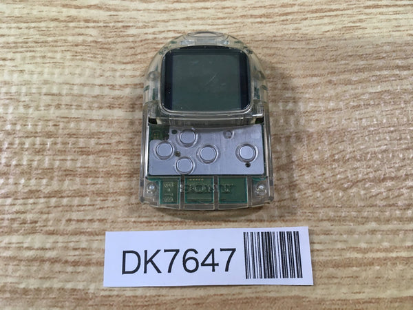 DK7647 Tested Working - Pocket Station Crystal Console PS1 PS2 Japan