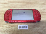 gd4766 Plz Read Item Condi PSP-3000 RADIANT RED SONY PSP Console Japan