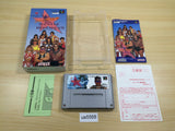 FirePro Joshi AllStarDreamSlam ProWrestling BOXED SNES SuperFamicom - UE5568