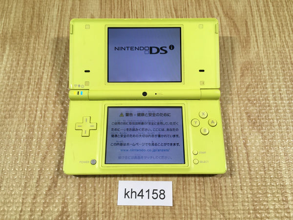 KH4158 With Defects - Nintendo DSi DS Lime Green Console Japan