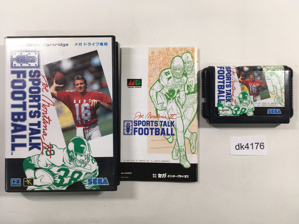DK4176 Joe Montana II Sports Talk Football BOXED Mega Drive Genesis Japan
