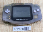 LG2068 Plz Read Item Condi GameBoy Advance Milky Blue Game Boy Console Japan