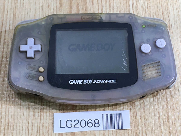 LG2068 Plz Read Item Condi GameBoy Advance Milky Blue Game Boy Console Japan