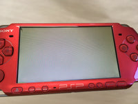 gd4766 Plz Read Item Condi PSP-3000 RADIANT RED SONY PSP Console Japan