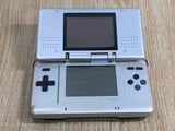 LG2271 Plz Read Item Condi Nintendo DS Platinum Silver Console Japan