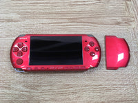 gd4766 Plz Read Item Condi PSP-3000 RADIANT RED SONY PSP Console Japan