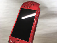 gd4766 Plz Read Item Condi PSP-3000 RADIANT RED SONY PSP Console Japan