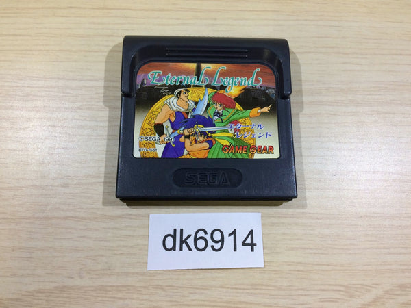 dk6914 Eternal Legend Eien no Densetsu Sega Game Gear Japan