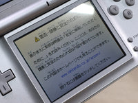 LG2169 Plz Read Item Condi Nintendo DS Lite Gross Silver Console Japan