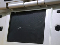 LG2271 Plz Read Item Condi Nintendo DS Platinum Silver Console Japan