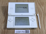 LG2170 Plz Read Item Condi Nintendo DS Lite Crystal White Console Japan