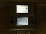 LG2272 Plz Read Item Condi Nintendo DS Platinum Silver Console Japan