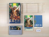 Sangokushi 4 BOXED SNES Super Famicom Japan - UE4386