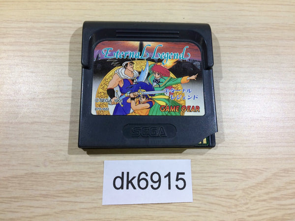 dk6915 Eternal Legend Eien no Densetsu Sega Game Gear Japan