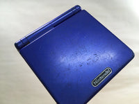 LG2459 No Battery GameBoy Advance SP Azurite Blue Game Boy Console Japan