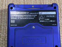 LG2459 No Battery GameBoy Advance SP Azurite Blue Game Boy Console Japan