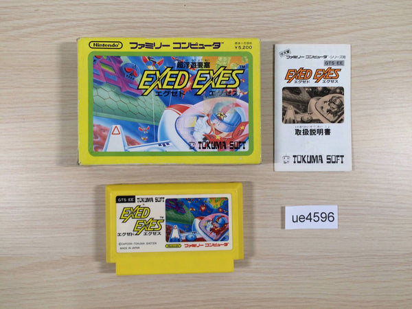 UE4596 Exed Exes BOXED NES Famicom Japan