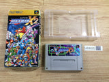 Rockman X2 Megaman BOXED SNES Super Famicom Japan - UE8020