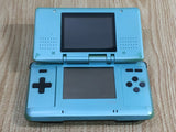 LG2273 Plz Read Item Condi Nintendo DS Turquoise Blue Console Japan
