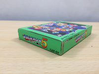 UE8263 Rockman 5 Megaman BOXED NES Famicom Japan