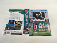 DK7254 PGA Tour Golf II BOXED Mega Drive Genesis Japan