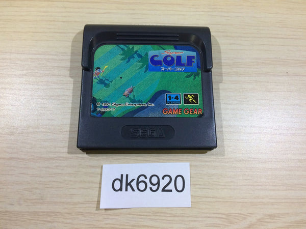 dk6920 Super Golf Sega Game Gear Japan