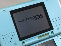 LG2273 Plz Read Item Condi Nintendo DS Turquoise Blue Console Japan