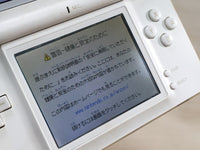 LG2171 Plz Read Item Condi Nintendo DS Lite Crystal White Console Japan