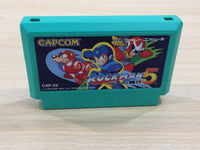 UE8263 Rockman 5 Megaman BOXED NES Famicom Japan