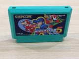 UE8263 Rockman 5 Megaman BOXED NES Famicom Japan