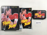 DK4179 Final Blow BOXED Mega Drive Genesis Japan