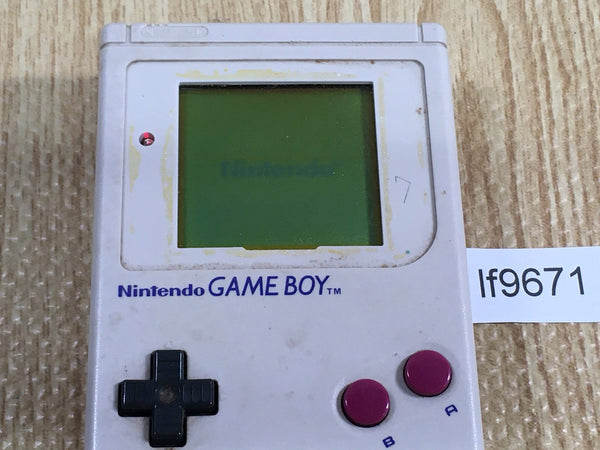 LF9671 With Defects - GameBoy Original DMG-01 Game Boy Console Japan