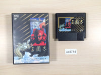 UE4744 SANGOKUSHI Records of the Three Kingdoms BOXED NES Famicom Japan