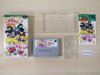 ue1332 Sailor Moon S Kurukkurin BOXED SNES Super Famicom Japan