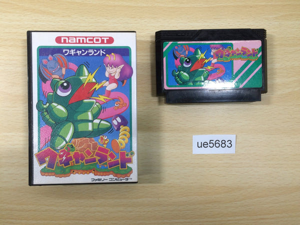 UE5683 Wagan Land BOXED NES Famicom Japan