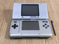 LG2372 Plz Read Item Condi Nintendo DS Platinum Silver Console Japan