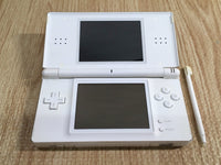 LG2172 Plz Read Item Condi Nintendo DS Lite Crystal White Console Japan