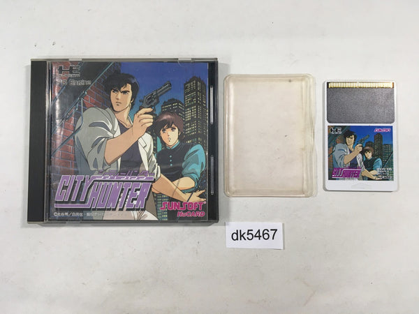 DK5467 City Hunter BOXED PC Engine Japan