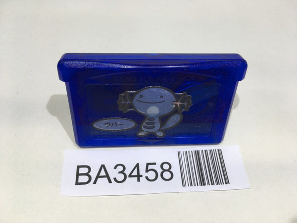 BA3458 Pokemon Sapphire GameBoy Advance Japan