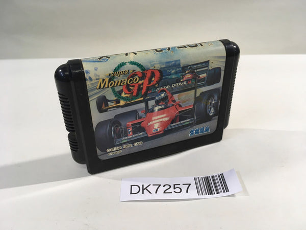 DK7257 Super Monaco GP Mega Drive Genesis Japan
