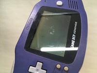 LG2543 Plz Read Item Condi GameBoy Advance Violet Game Boy Console Japan