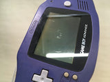 LG2543 Plz Read Item Condi GameBoy Advance Violet Game Boy Console Japan