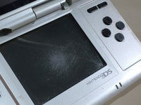 LG2461 Plz Read Item Condi Nintendo DS Platinum Silver Console Japan